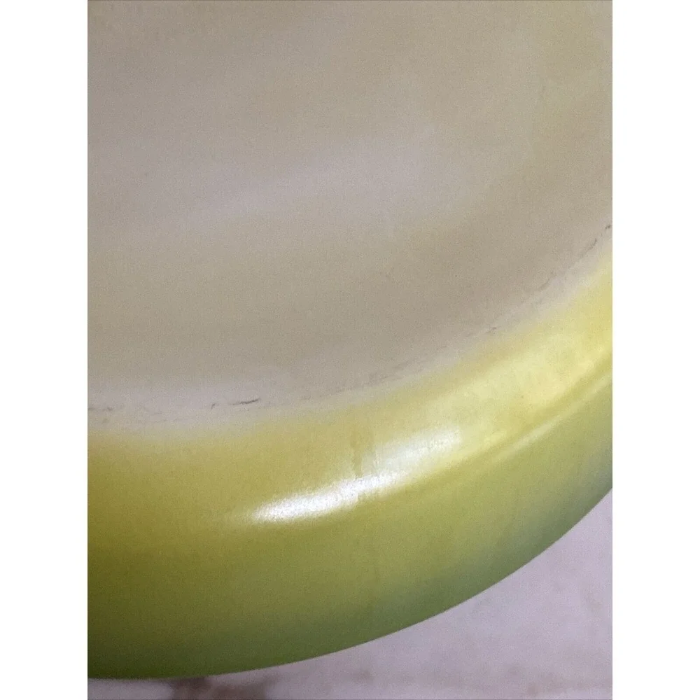 Anchor Hocking Fire King Oval Baking Dish Lime Green Ovenware Made in USA‎